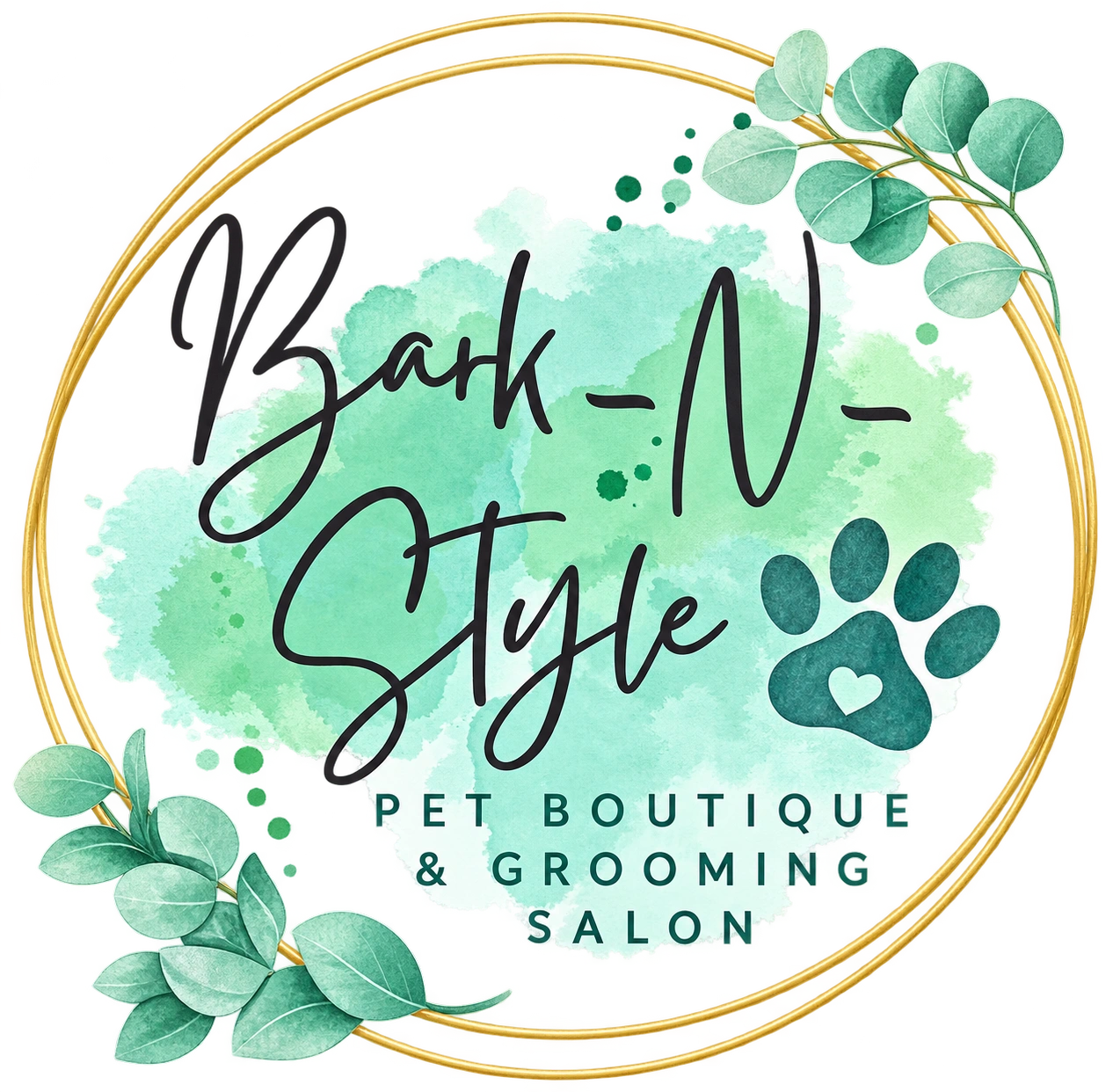 Bark-N-Style Pet Grooming logo
